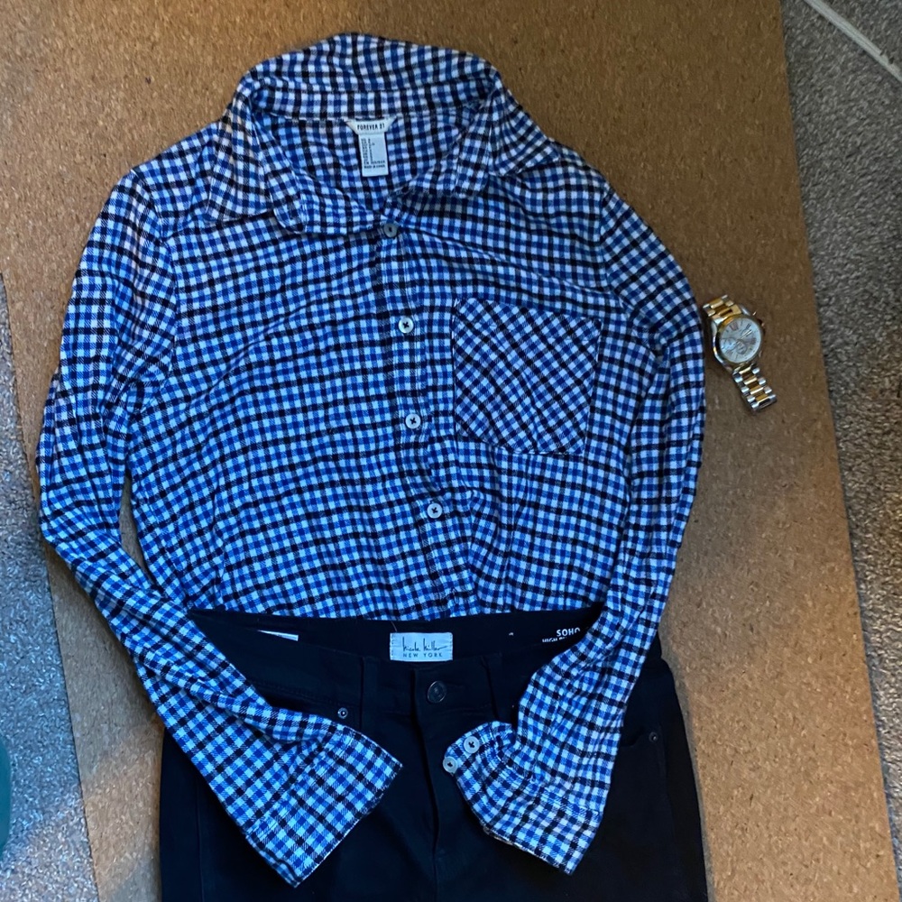 Super cozy forever 21 button up